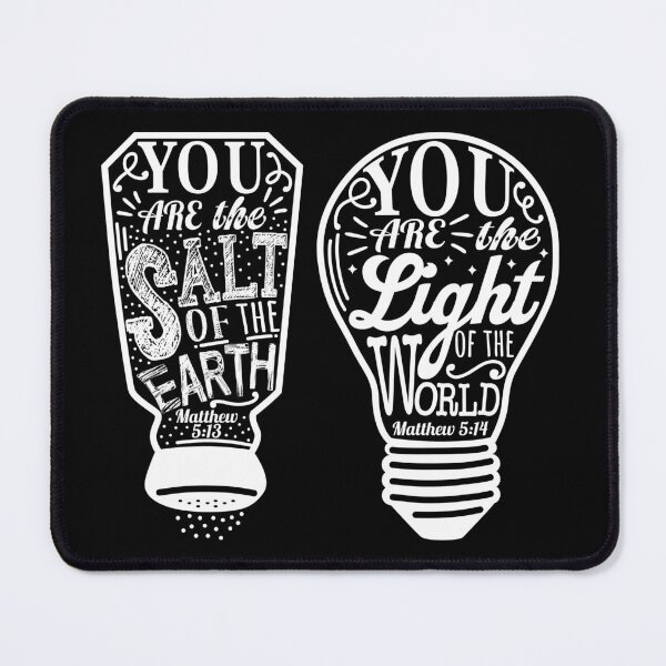 Item preview, You Are The Salt Of The Earth And Light Of The World - Matthew 5:13-14 designed and sold by plushism.