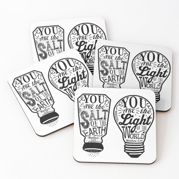 Item preview, You Are The Salt Of The Earth And Light Of The World - Matthew 5:13-14 designed and sold by plushism.
