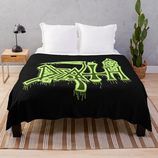 Item preview, DEATH LOGO VINTAGE ART designed and sold by MetalRockProg.