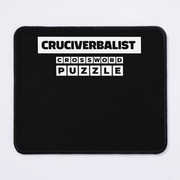 Item preview, cruciverbalist designed and sold by KaiLabsArt.