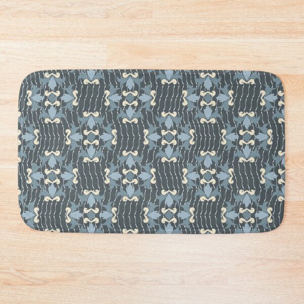 Item preview, Ikat vintage floral seamless pattern for curtains and pillowcase. designed and sold by RIYA SIRI.