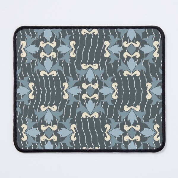 Item preview, Ikat vintage floral seamless pattern for curtains and pillowcase. designed and sold by RIYA SIRI.