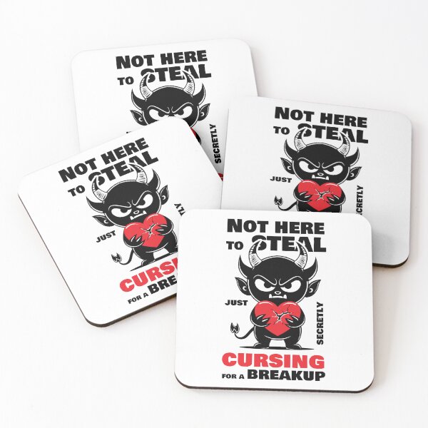 Item preview, Cute Devil Cursing designed and sold by KeedKean.