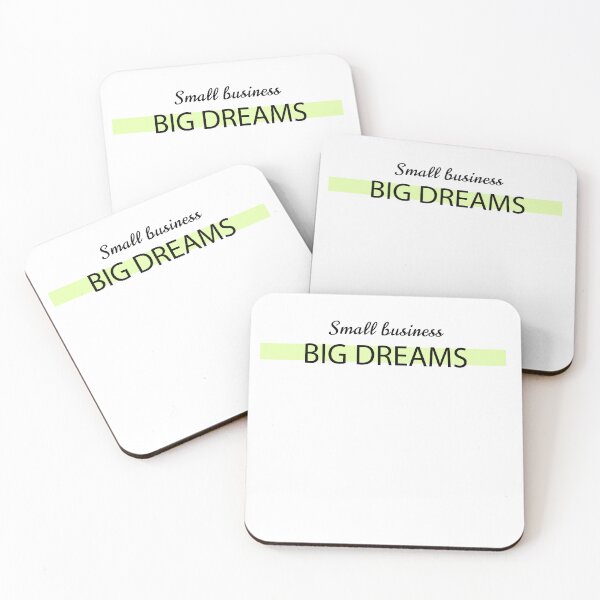 Item preview, Minimalist small business big dreams  designed and sold by Mediaartdesign.