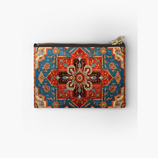 Item preview, Dark Azure Red Oriental Persian Wonderful Carpet  designed and sold by GrinGalore.
