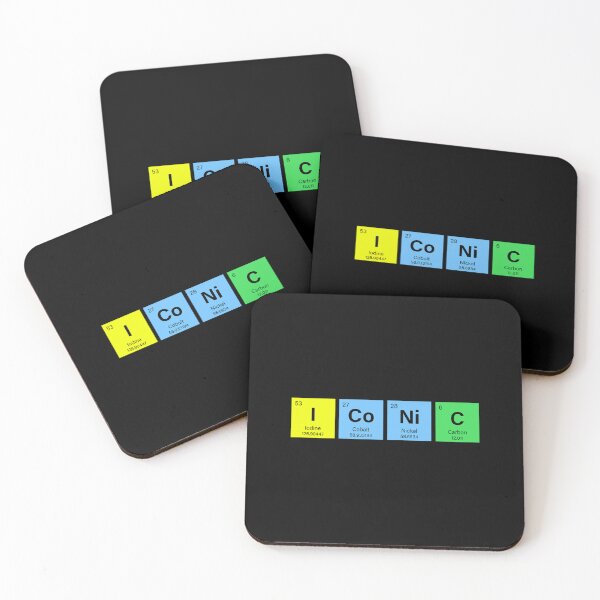 Item preview, ICONIC Chemistry Periodic Table Funny STEM teacher nerdy designed and sold by w1ckerman.