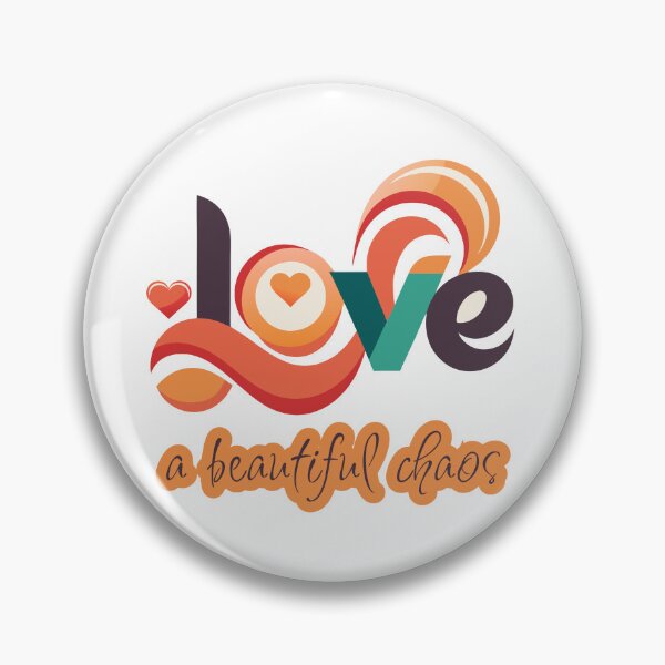 Item preview, Love, A beautiful chaos designed and sold by Uniqo Artz.