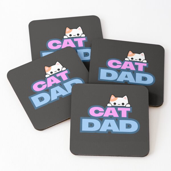 Item preview, Cat Dad Quote Print - The Purrfect Gift for Cat Dads designed and sold by stxaris.