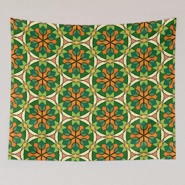 Item preview, Green mandala seamless designed and sold by Bulantanyong.