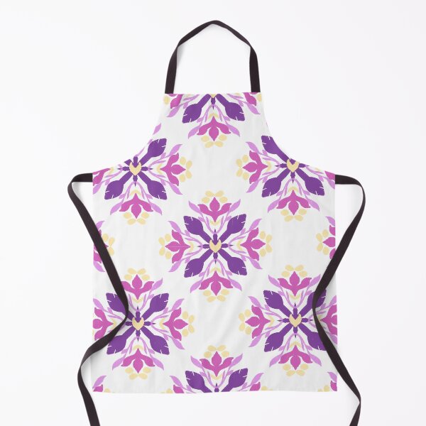Item preview, Ikat vintage pink flower seamless pattern designed and sold by RIYA SIRI.