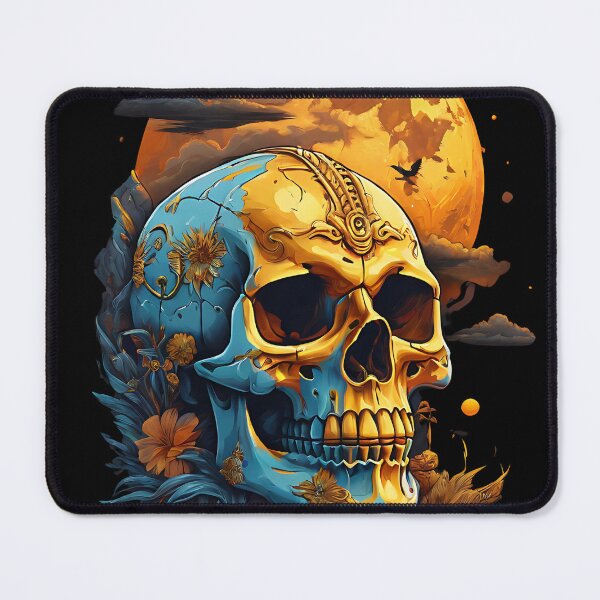 Item preview, Skull with Full Moon designed and sold by Marcicev-Bojan.