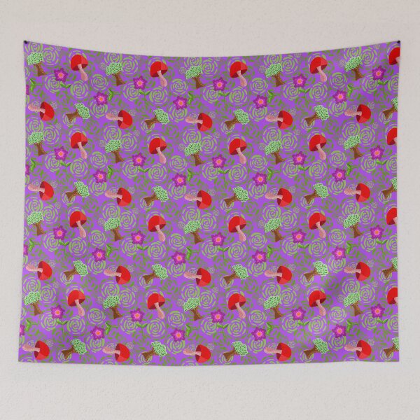 Item preview, Forest Fun_purple designed and sold by NeonEye-Designs.