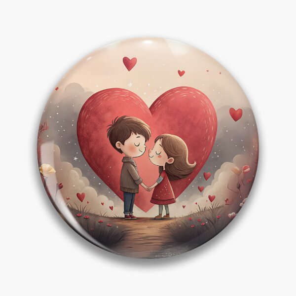 Item preview, Whimsical Love: A Romantic Illustration designed and sold by Uniqo Artz.