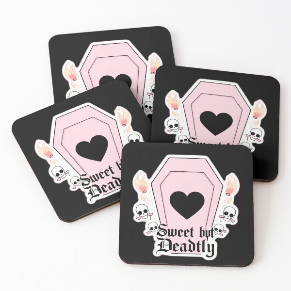 Item preview, Sweetly Sinister: Pastel Coffin Charm" designed and sold by enerjik.