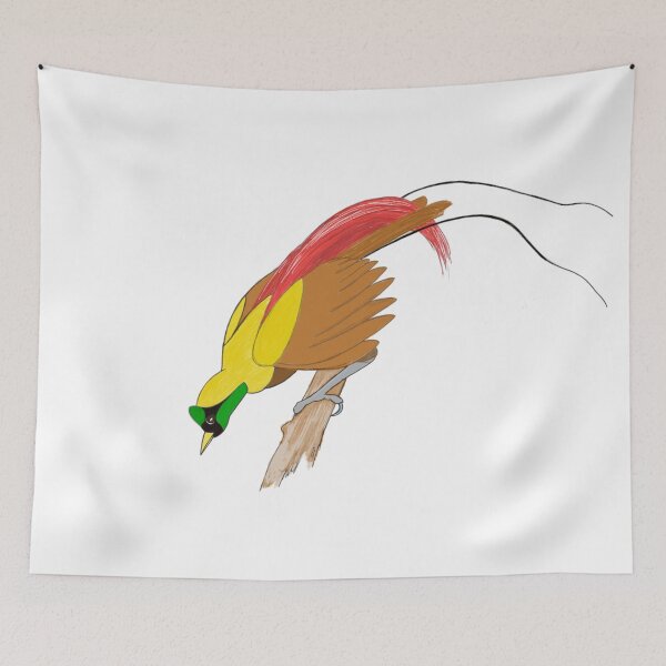 Item preview, Red Bird of Paradise designed and sold by Charles Roring.
