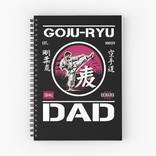 Item preview, Goju-Ryu Karate Dad – Retro design for proud karate fathers designed and sold by RetroMaritalArt.