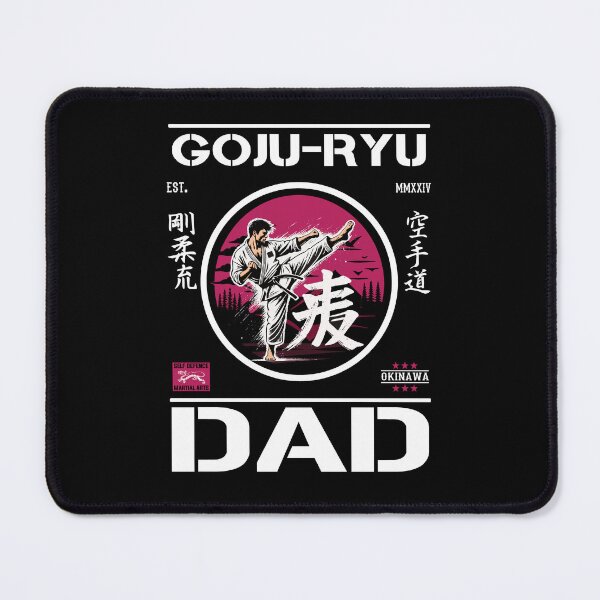 Item preview, Goju-Ryu Karate Dad – Retro design for proud karate fathers designed and sold by RetroMaritalArt.