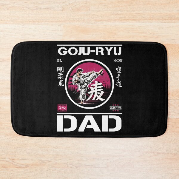 Item preview, Goju-Ryu Karate Dad – Retro design for proud karate fathers designed and sold by RetroMaritalArt.