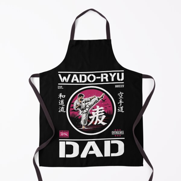 Item preview, Wado-Ryu Karate Dad – Retro martial arts design for proud fathers designed and sold by RetroMaritalArt.