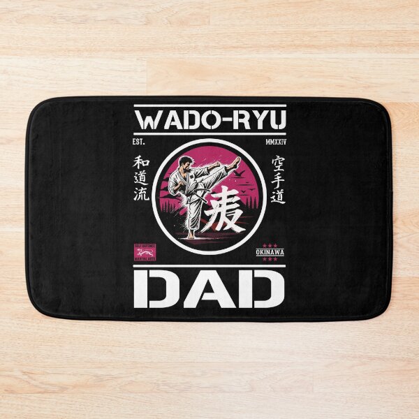 Item preview, Wado-Ryu Karate Dad – Retro martial arts design for proud fathers designed and sold by RetroMaritalArt.