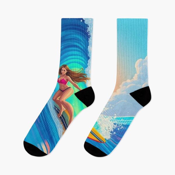 Artikelvorschau, Surfermädchen entworfen und verkauft von JackFreestone.