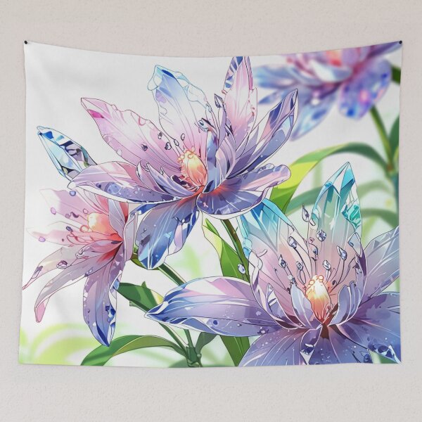 Item preview, Beauty crystal flowers. designed and sold by PatDoArt.