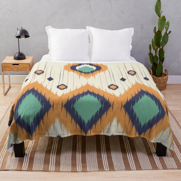 Item preview, Colorful Ikat seamless pattern Boho style designed and sold by Zineshopz.