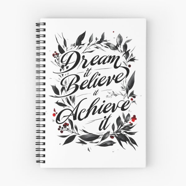 Item preview, Dream it Blieve it Achieve it designed and sold by Aise06.