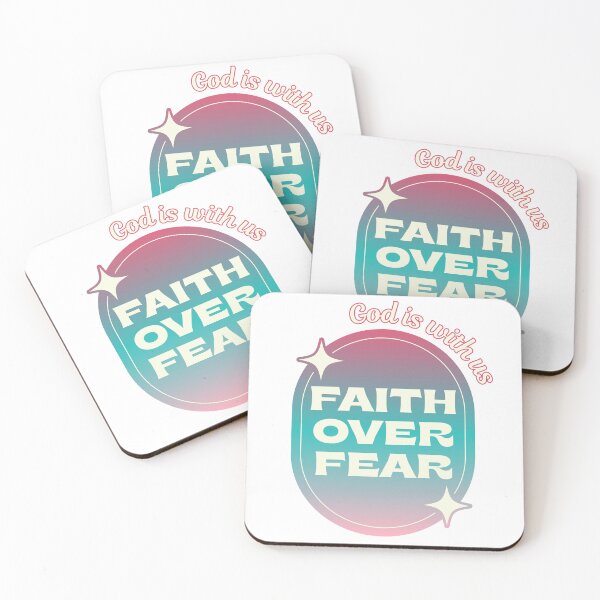 Item preview, Faith Over Fear – God Is With Us designed and sold by ZerotwoStudio.