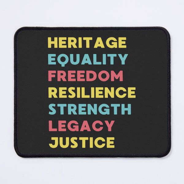 Item preview, Heritage And Justice Shine In Black And Blue designed and sold by SplashTastic.