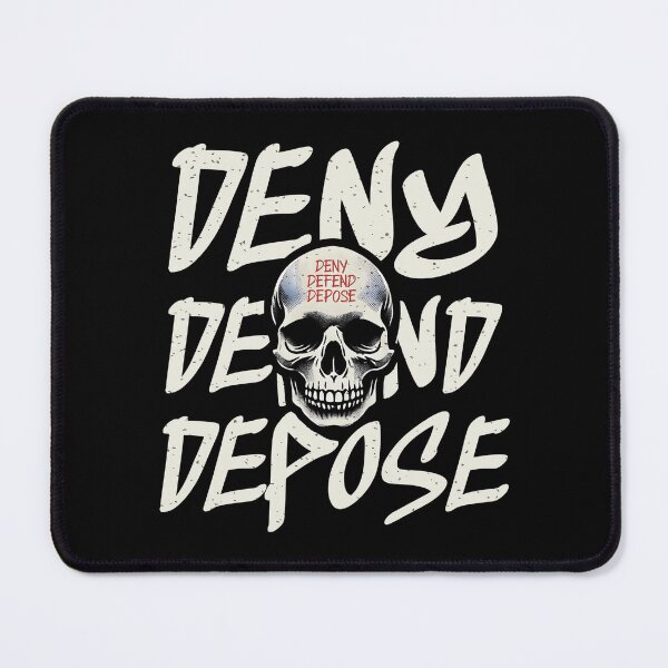 Item preview, Deny Defend Depose designed and sold by CreepyCornerArt.