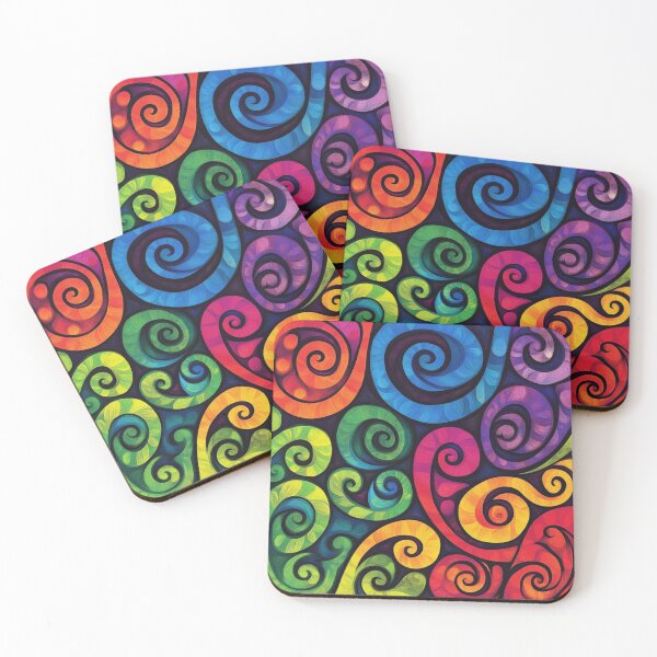 Item preview, New Zealand Paua Māori Pattern Koru Design 345 designed and sold by GrinGalore.