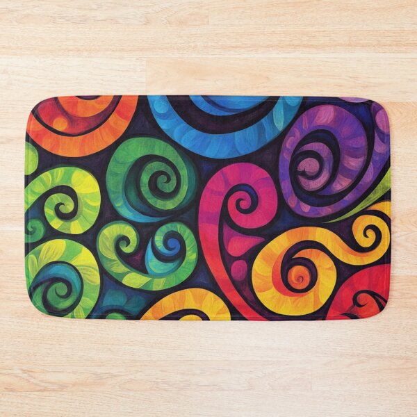 Item preview, New Zealand Paua Māori Pattern Koru Design 345 designed and sold by GrinGalore.