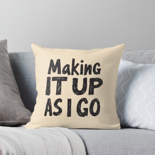 Item preview, Making it up as I go: A Meme-Worthy Guide to Life, Parenting, and Pretending I Know What I’m Doing designed and sold by twisted-dot.