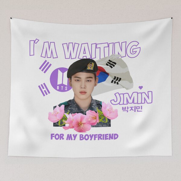 Item preview, BTS JIMIN - I'm Waiting for my boyfriend designed and sold by Eldavilora.