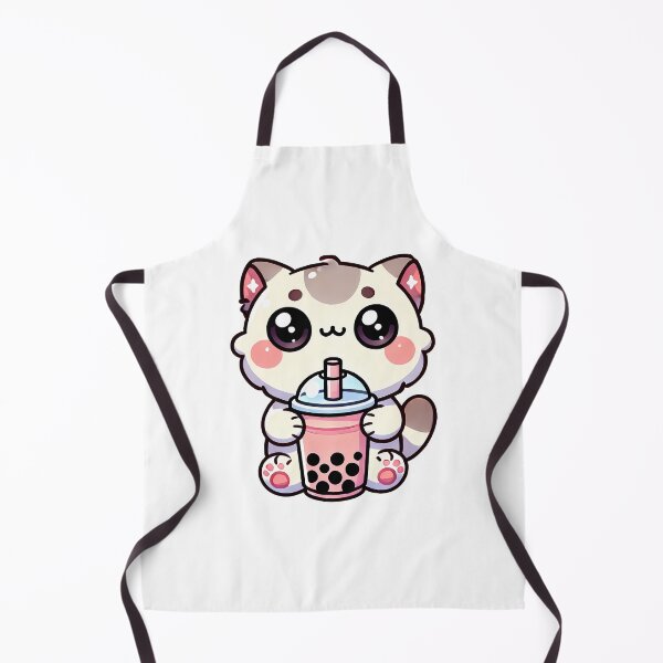 Item preview, Kawaii Cat Boba Tea designed and sold by KD Merch.