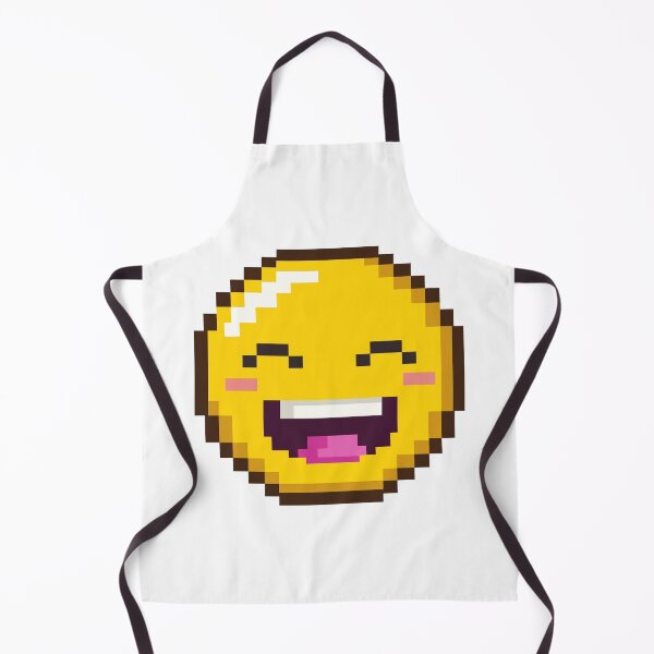 Item preview, Pixel Laughing Emoticon with Close Eyes designed and sold by Yael Weiss.