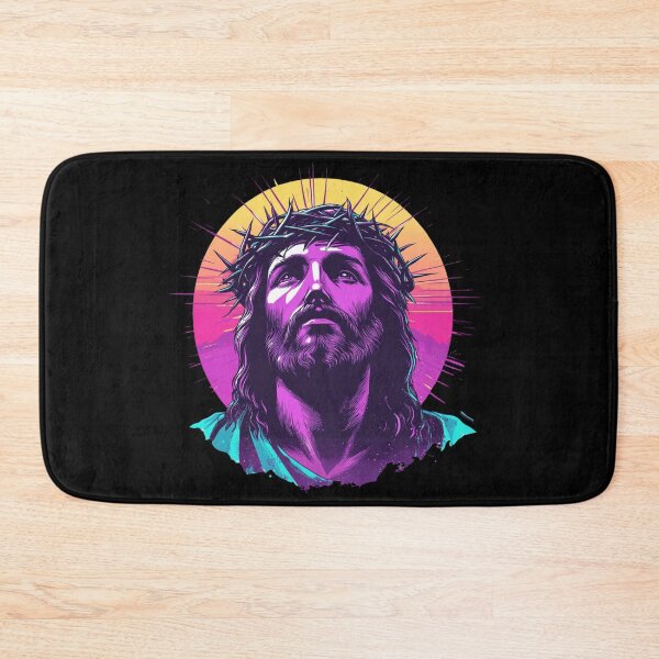 Item preview, Synthwave Jesus  designed and sold by Nightarcade.
