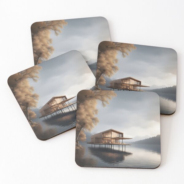 Artikelvorschau, Architekturhaus am Fluss: Ruhiges Wohnen am Wasser entworfen und verkauft von ZEPHYR_LABEL.
