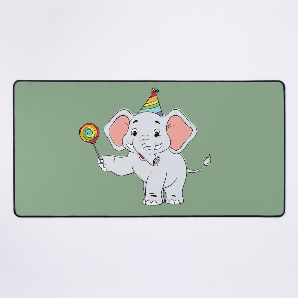 Item preview, Elephant holding a lolipop designed and sold by Esinald.
