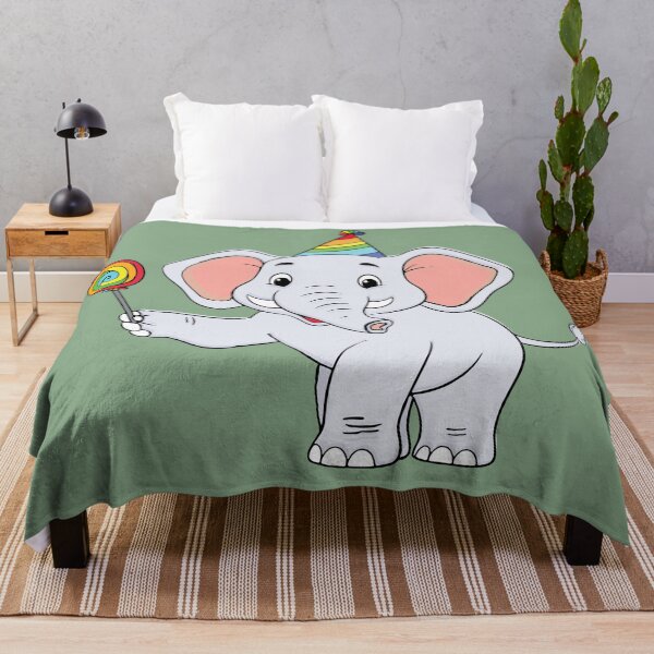 Item preview, Elephant holding a lolipop designed and sold by Esinald.