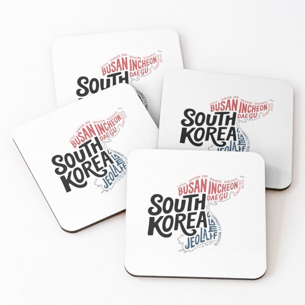 Artikelvorschau, Korea erkunden - Karte entworfen und verkauft von wanderenergi.