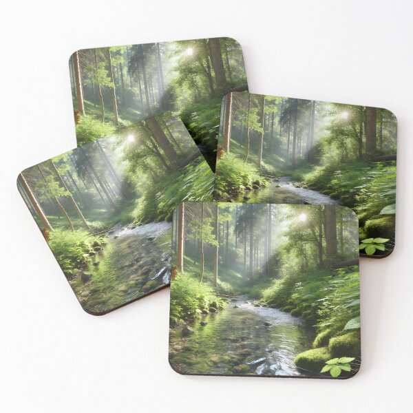 Item preview, Tranquil Forest Stream designed and sold by SomethingNiceHI.