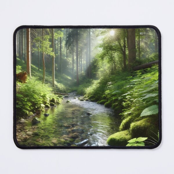 Item preview, Tranquil Forest Stream designed and sold by SomethingNiceHI.