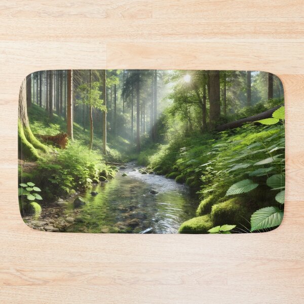 Item preview, Tranquil Forest Stream designed and sold by SomethingNiceHI.