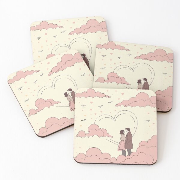 Item preview, Dreamy Love in the Clouds: A Romantic Illustration designed and sold by Uniqo Artz.