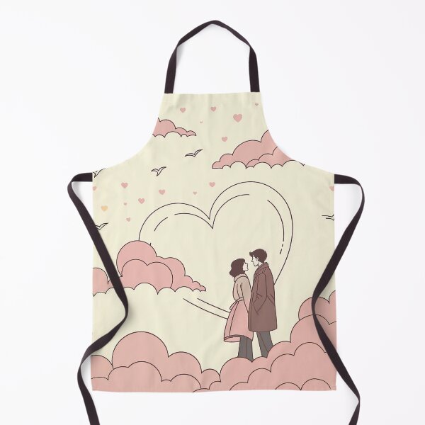 Item preview, Dreamy Love in the Clouds: A Romantic Illustration designed and sold by Uniqo Artz.