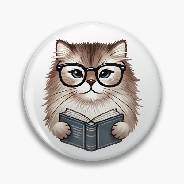 Item preview, Cat And Book Cute Cat Lover designed and sold by KD Merch.