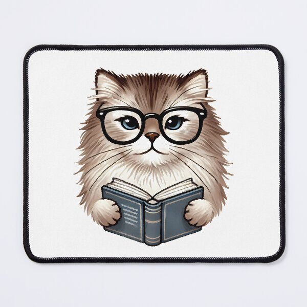 Item preview, Cat And Book Cute Cat Lover designed and sold by KD Merch.