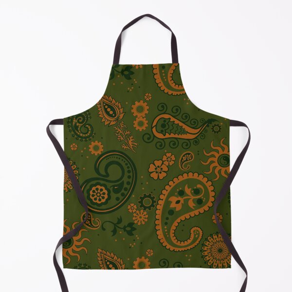 Item preview, Steampunk Paisley Green and Gold designed and sold by MaGJiC Art.